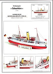 Plan Steamer Schaarhorn (1908) - HMV